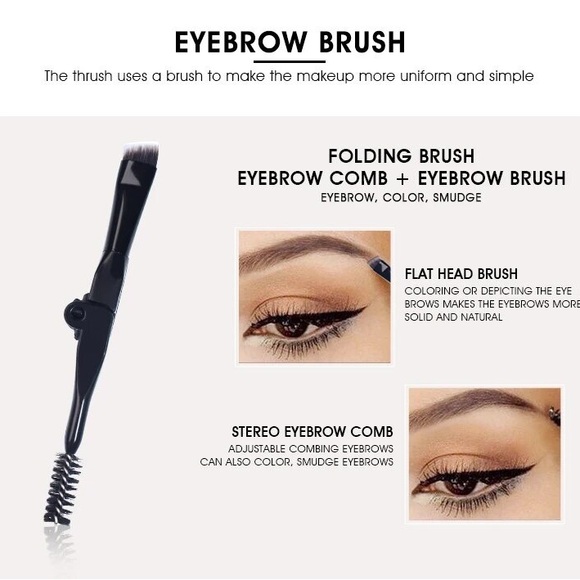 Eyebrow liner matte jar brown ebony chocolate auburn natural look - Picture 6 of 16